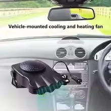 Aeroterma Ventilator 12V Car Heater And Window Defroster 200W – Portable Heating And Cooling Fan For Fast Defrosting And