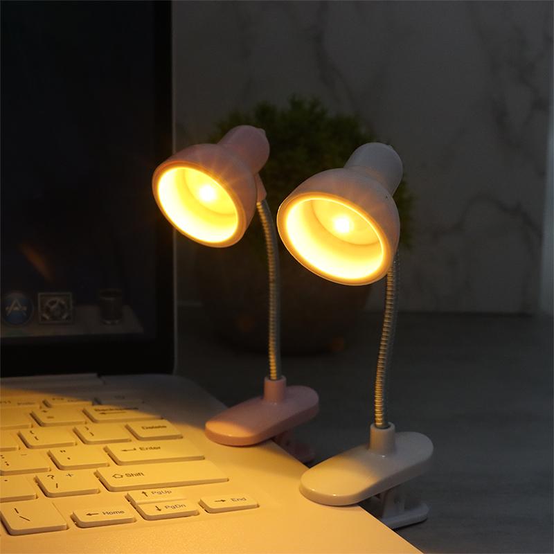 a350d9797a93f038f97ce705ef8757e4a11c3435_original Mini LED Clamp Lamp – Portable USB-Powered Desk Light with Adjustable Flexible Neck, Strong Clamp Base, Eye-Friendly Fli - Image 2