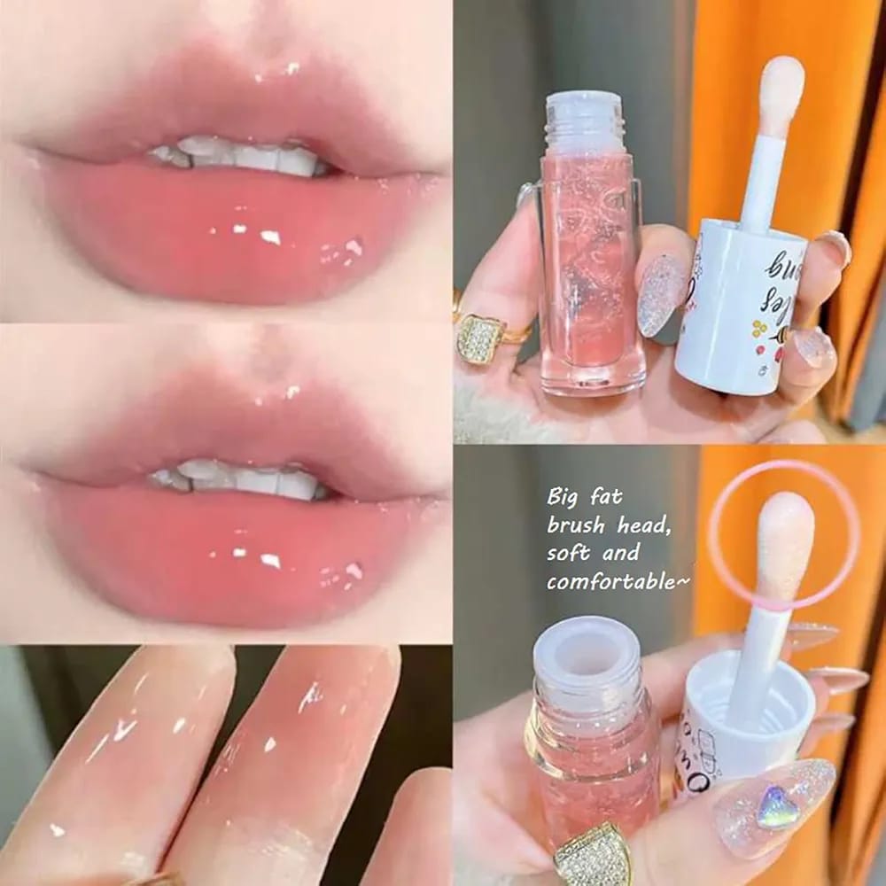 a4248a19a27323b97f49b5ee40db934d Big Brush Lip Oil – Hydrating Liquid Lip Gloss With Smooth Finish, Nourishing Formula In Beautiful Shades Of Pink For So