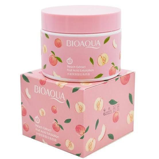 a4354bb3d7d3b0ea41fa191bab736a9f Bioaqua Peach Extract Exfoliating Face Gel Cream Fruit Acid Gentle Peeling Gel Smooth Skin Refreshing Care - 100g - Image 3