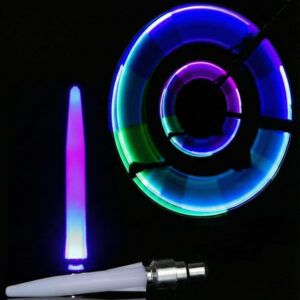 Pack Of Two Pieces Led Wheel Reflectors Wheel Valve Light For Bike Tyres Car Tyre Bicycle Tyre Multicolor Providing Brig