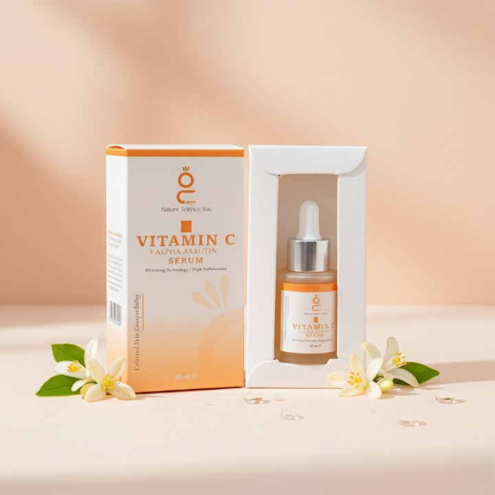 a6946a398f7b02a556dd58b425e937ab Vitamin C + Alpha Arbutin Serum 30ml | Brightening And Anti-Aging Face Serum | Reduces Dark Spots, Pigmentation, And Boo