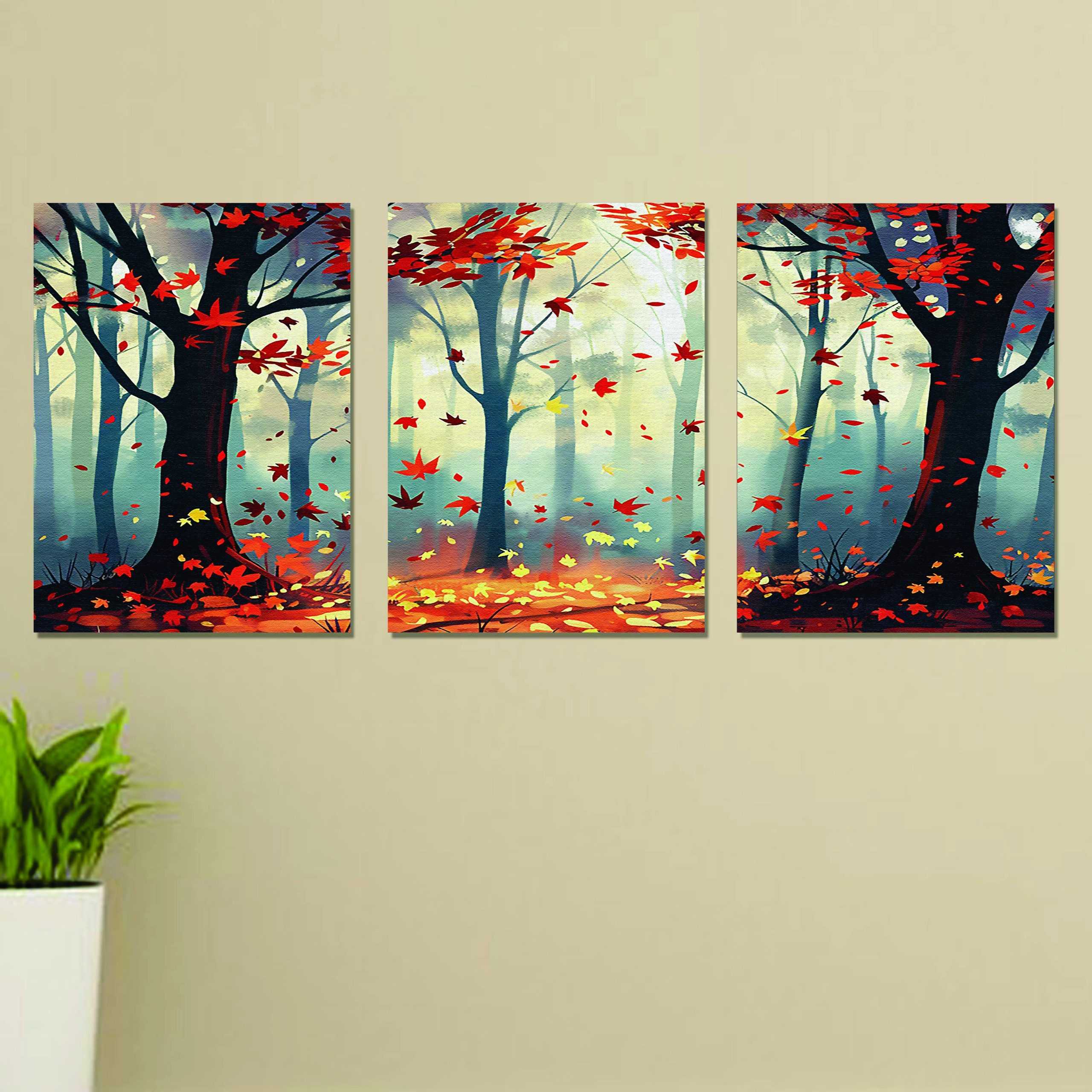 a92b86a9e588de712b64ad9a1f6eda64 Set of 3 Wall Art Wooden Phototile Frames for Wall Decor