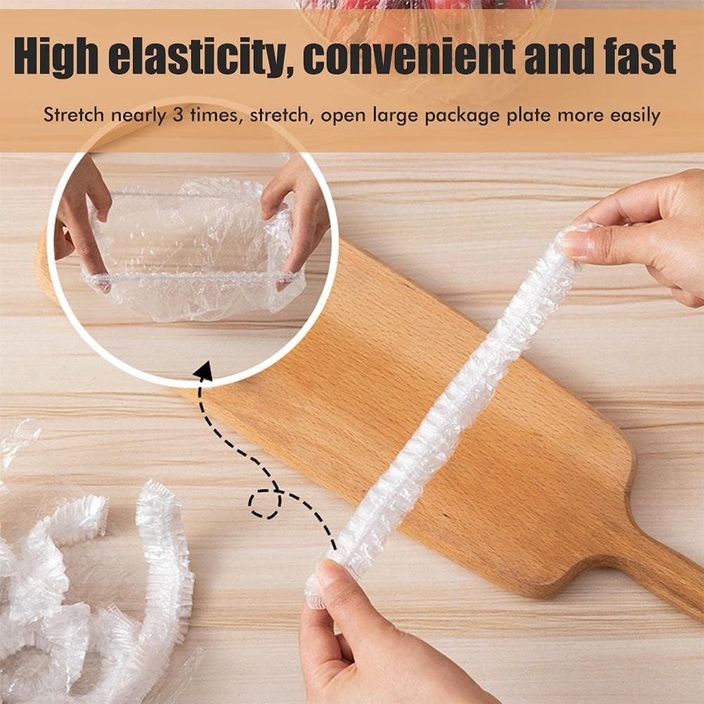 a937d6328e9e6f3963f75bd962d71457 100pcs Disposable Flexible Transparent Plastic Food Storage Bags – Resealable & Multi-Purpose - Food-Grade Fresh-Keeping - Image 3