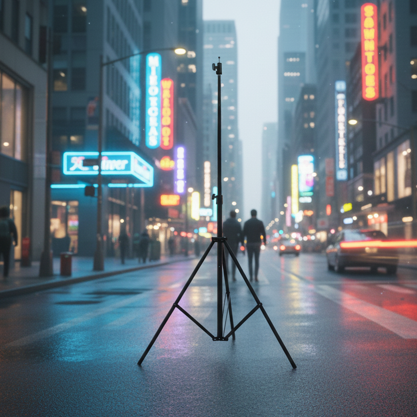aa5325395675d33242d128f38c373c79 7 Foot Photography Tripod Light Stand Providing Strong Support With Adjustable Height Durable Build - Image 2