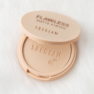 Sheglam Flawless Matte Finish face powder,Long-Lasting coverage,Silky Smooth Texture,Oil control Formula,Invisible Finis