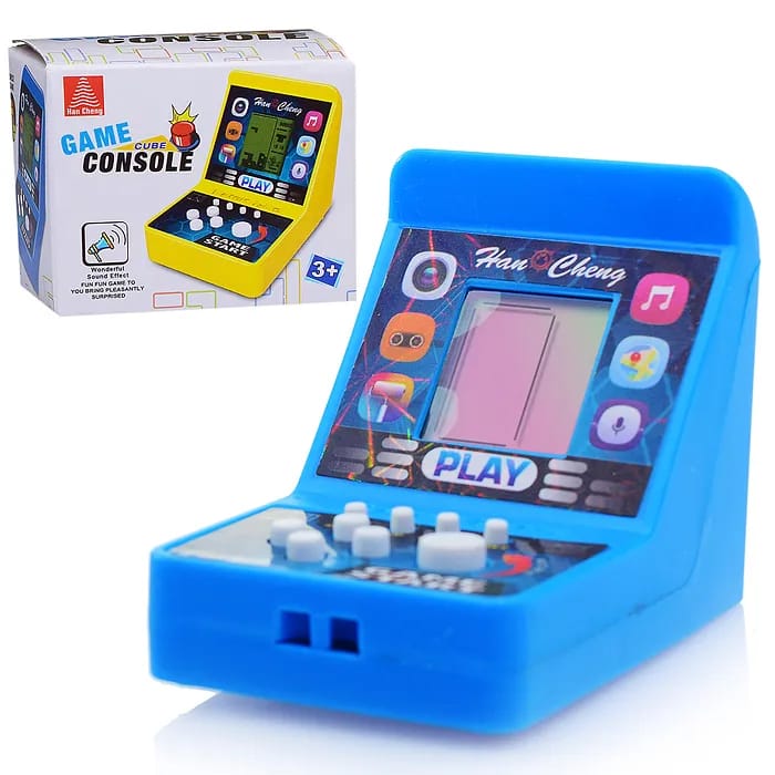 aad2535903aca9bc3718e069b95f0d3c Han Cheng Cube Game Console Mini Portable Electronic Game Console Providing Fun Entertainment (Random Color) - Image 4