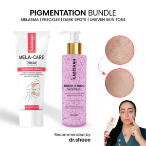 Pack Of 2 Face Wash And Mela Care Cream Pigmentation Bundle – Skin Brightening And Spot Reduction Formula (Face Wash 120