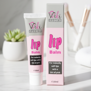 Wiki Special Natural Pink Lip Balm | Hydrating, Nourishing & Long-Lasting Lip Care with Soft Pink Tint for 24-Hour Moist