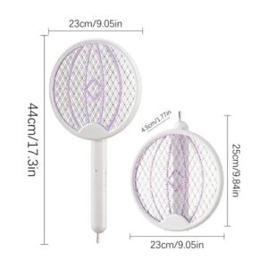 Foldable Mosquito Killer Trap | Electric Rechargeable Bug Zapper Racket For Indoor And Outdoor Mosquito And Insect Contr