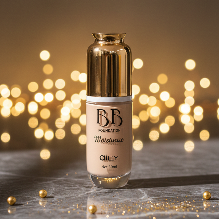 abc76ae659f26989ec4df2423d7bb1da Aily BB Foundation – Moisturizing Liquid Foundation | 50ml | Smooth, Natural & Hydrating Coverage
