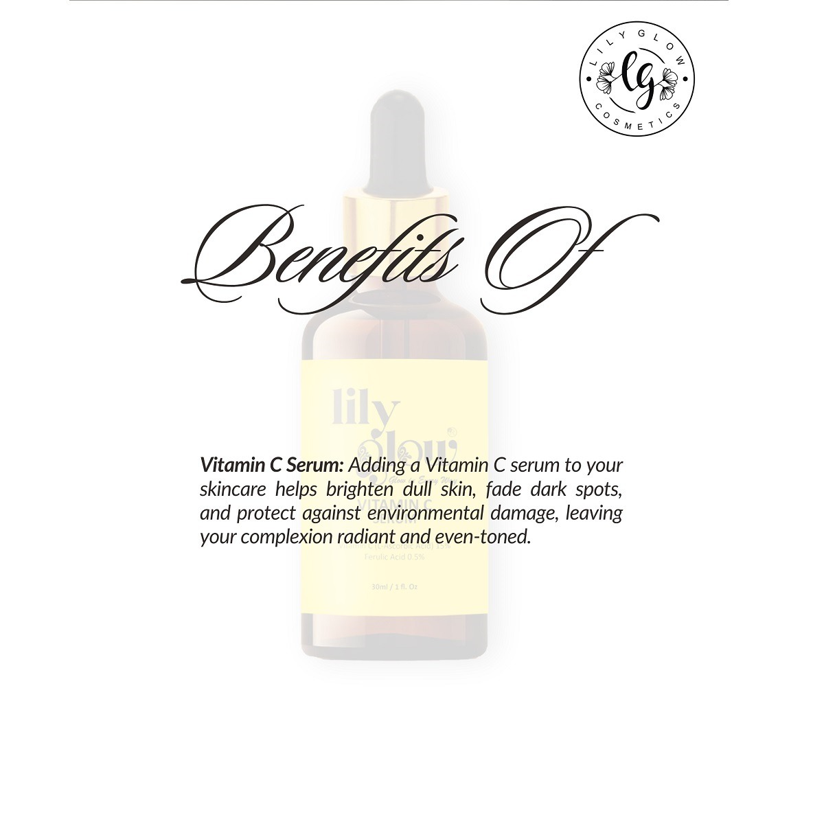ade149e47c9c2c1e3f685be64440356c Vitamin C Serum - Brightening Hydrating Formula (30ml) - Image 4