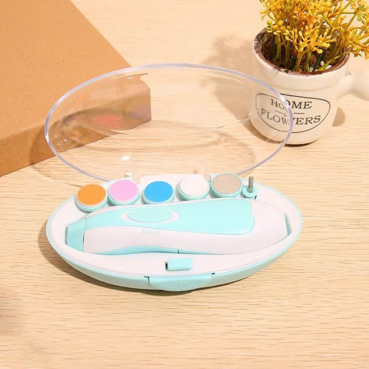 af06263c903a5a2139a5e51643615721.jpg_720x720q80.jpg_ Baby electric nail clipper nail cutter manicure & Pedicure 0m+ | Baby nail trimmer - Image 3