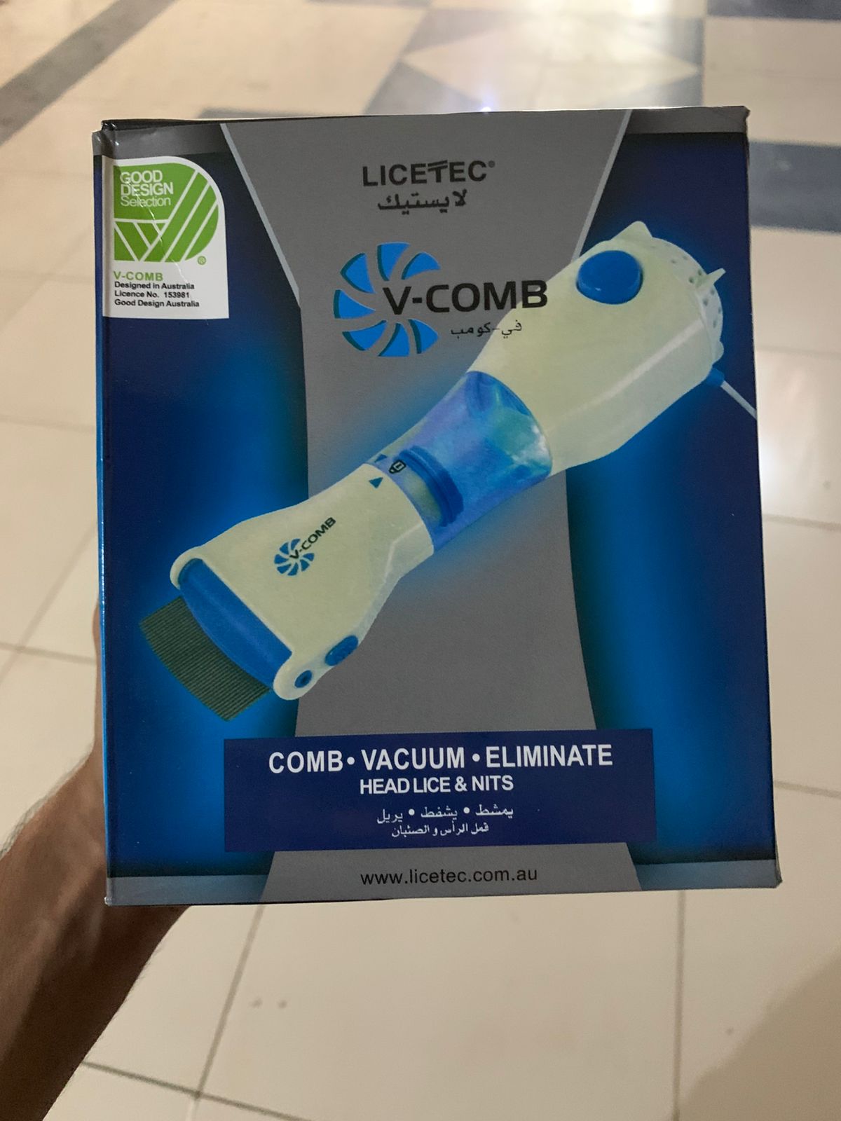 b0ab72ecbe5d3920c57230a394af348c LICETEC V-COMB Electric Head Lice Remover | Chemical-Free Treatment | Vacuum & Comb System to Remove Lice and Nits for A - Image 4