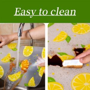 Waterproof Kitchen Mat Shelf Liner 45Γ150 β Easy To Clean, Oil Proof, Anti Slip Multipurpose Drawer And Shelf Cover (Ran