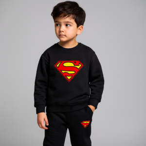 Kids Winter Tracksuit Set | Fleece Jumper & Bottoms for Boys & Girls – Warm Sweatshirt & Trousers, Pack of 1 FOR BABY AN