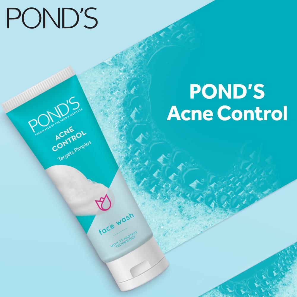 b3a4b96bf22eecf302dd1a3e61fe893b Ponds Anti Acne Solution Face Wash – Gentle Liquid Formula For Clearer Skin Oil Control And Acne Prevention – 100 Gram P
