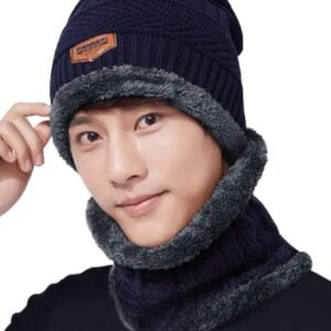 Muffler Cap With Neck Warmer 2in1 Warm Comfortable Stylish Durable Quality Soft Fabric Perfect Choice For Winter Daily W