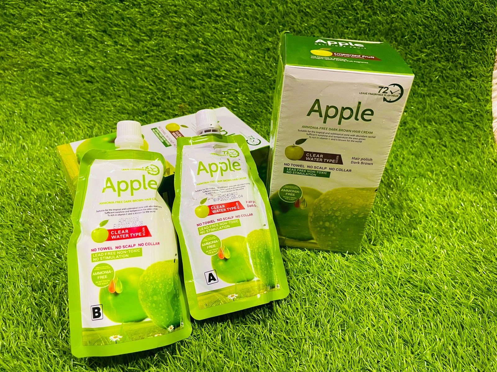 b964e72a8904f388ee58a04a6a17d700 Apple Hair Color 200ml | Long-Lasting Shine And Smooth Finish | Nourishing Hair Dye For Natural, Vibrant, And Lustrous C - Image 4