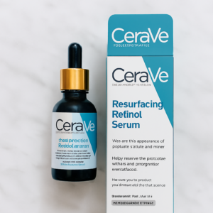 Cerave Resurfacing Retinol Serum 30ml – Gentle Face Serum For Smoother Skin Texture, Reduces Post Acne Marks, And Restor