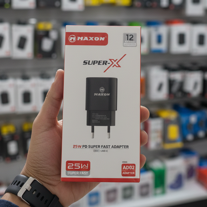 ba05a28dff69d5fe6f56ce0687b01e9b Maxon AD02 25W Adapter Power 25WPD Fast Charger Compatible For IOS Android Mobile Phones Electric Leakage Protection Tem
