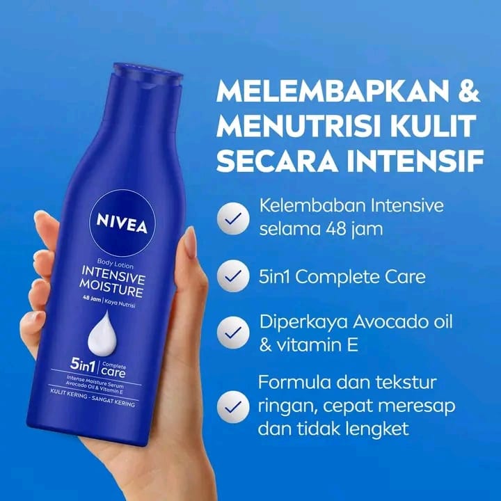 bceab1d3a1eb5b869f1909a1fb44f4bf Nivea Body Lotion For All Skin Types 100ml | Hydrating And Nourishing Liquid Lotion For Smooth, Soft, And Healthy Skin - Image 4