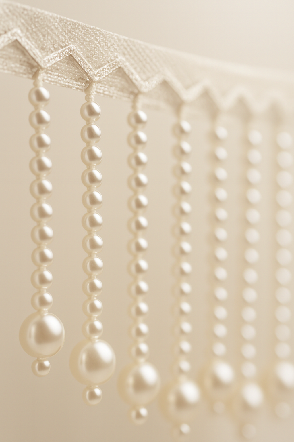 bd521c67c31526a172585a7442d7d3f4 Pearl Latkan Hanging Lace Border for Dupatta & Dress Decoration – 1 Gaz (Approx. 1 Yard)