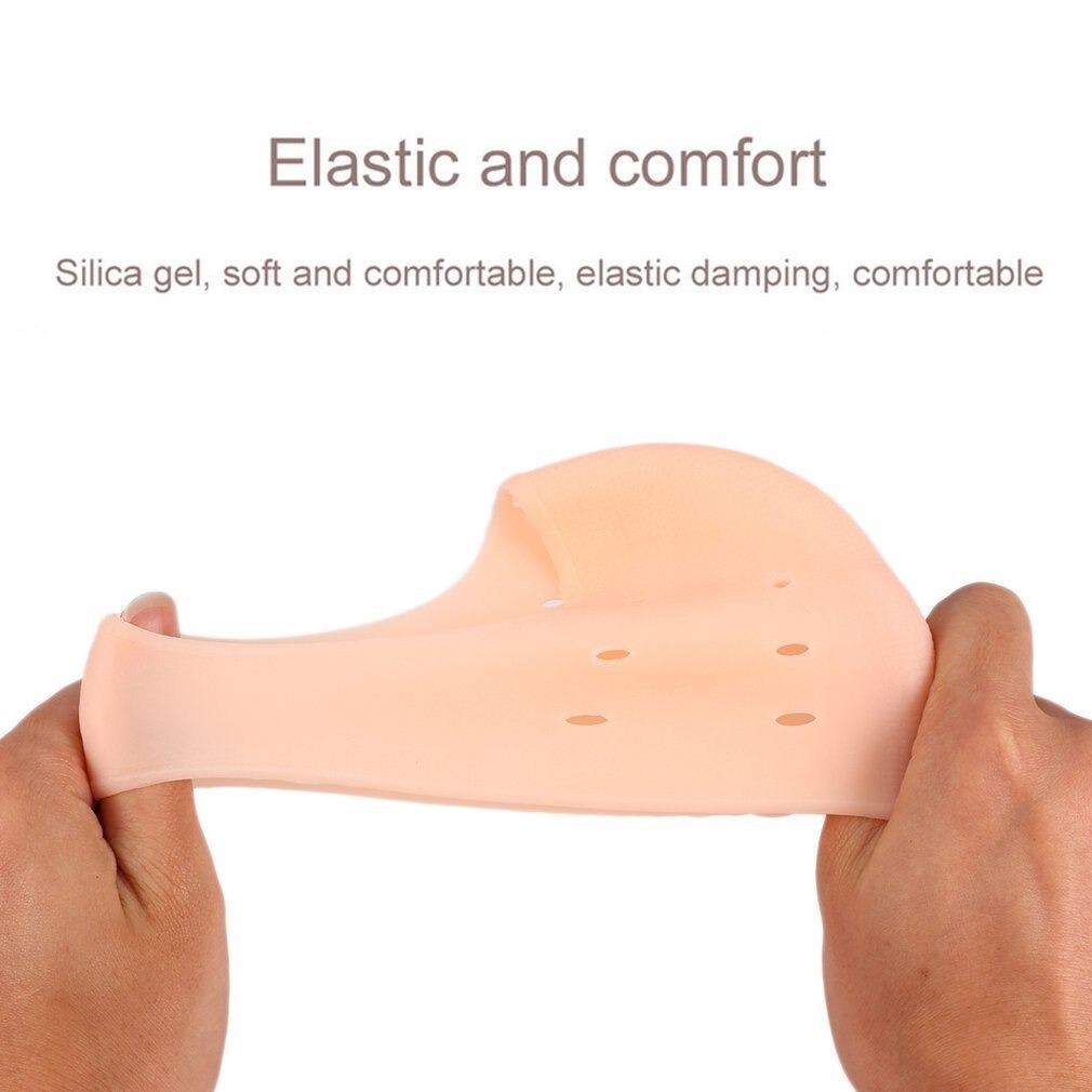 bdffbed66280f54dfecf6a59c189e6a5 Half Heel Pain Anti-Crack Silicone Set – Unisex Anti-Crack Pain Relief - 01 Pair - Image 4