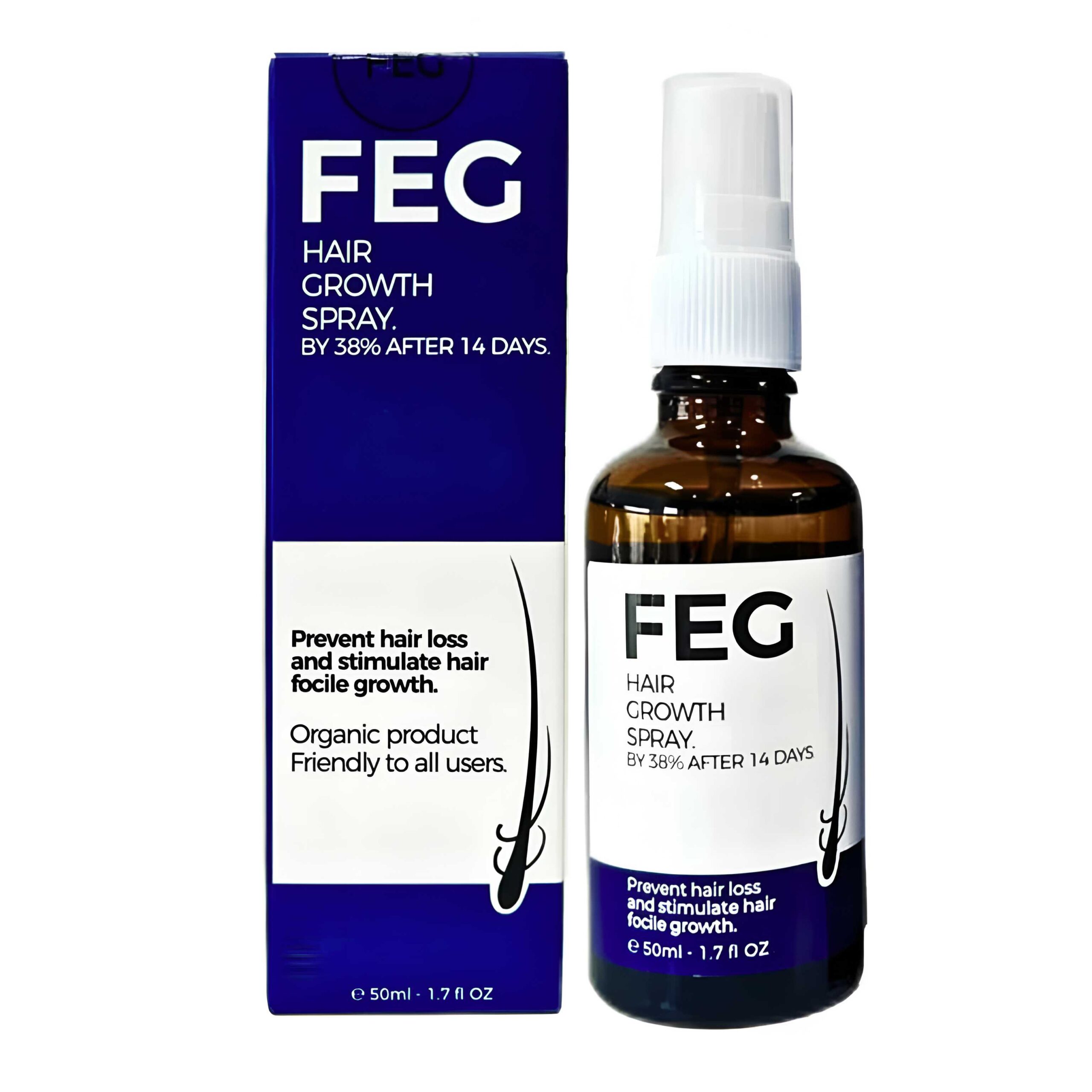 bfc6a06d16d06b4531b0ce4fe149038e FEG PLUS Hair & Beard Regrowth Spray – Anti Hair Loss Formula with Minoxidil, Redensyl & Natural Extracts (50ml) - Image 4