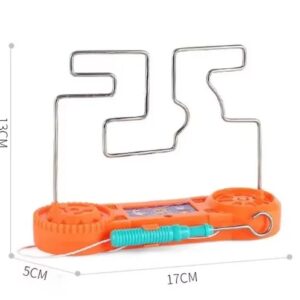 Bump Maze, Montessori Toy Electric Wire Maze Roller Game Touch Maze Puzzle Toy Collision Game Education Concentration To