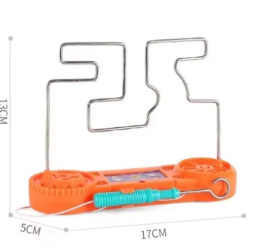 Bump Maze, Montessori Toy Electric Wire Maze Roller Game Touch Maze Puzzle Toy Collision Game Education Concentration To