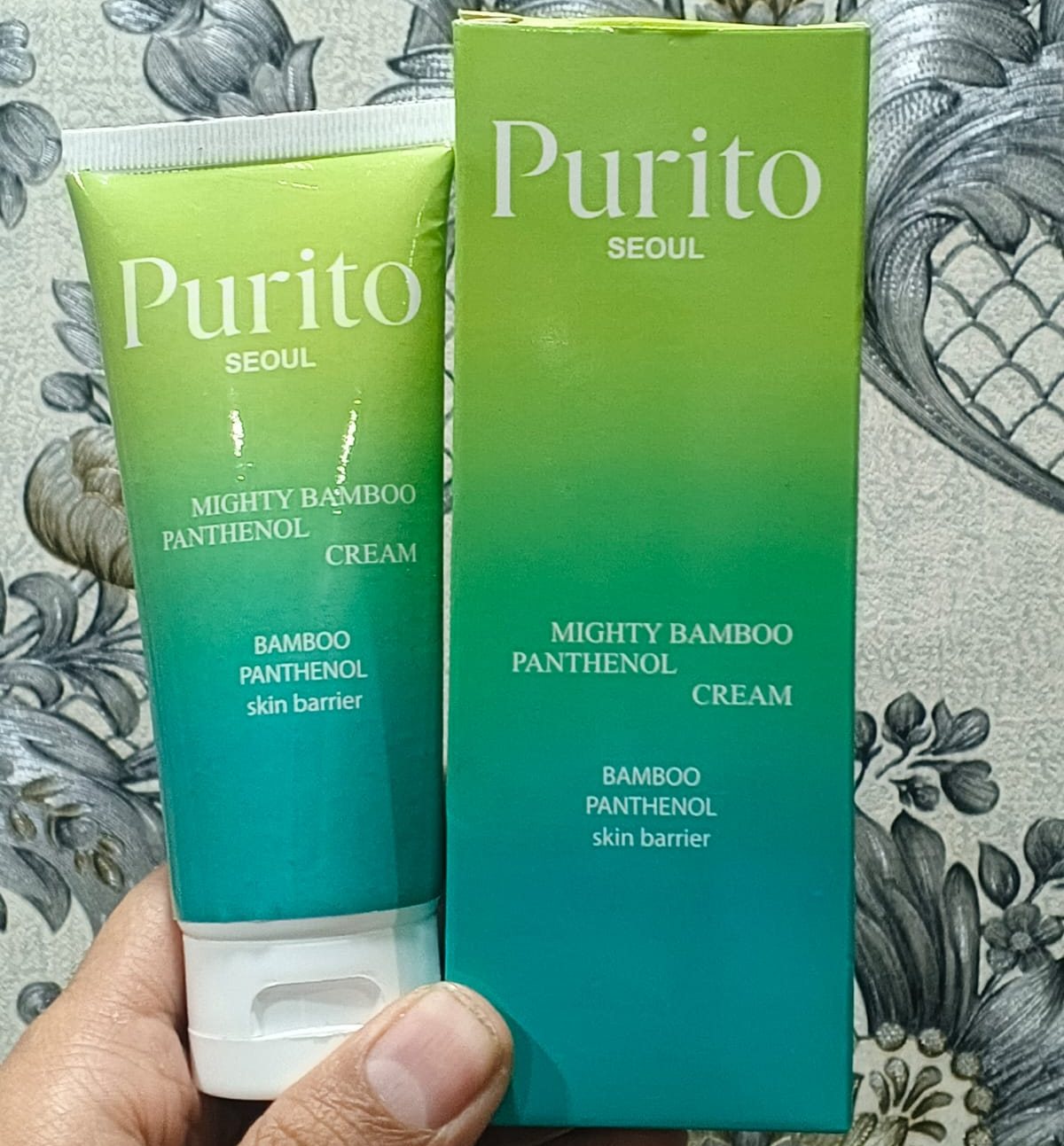 c130de0c9394ef43a8e6fad295930cca Purito GreenShield Bamboo Infused Skin Defense And Deep Barrier Recovery Cream For Nourished And Protected Skin - 20g - Image 3