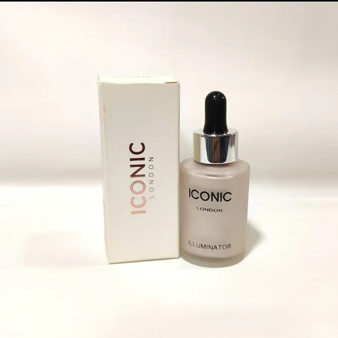 c162b22e6b447e726132f49327b6f6e7 Iconic London Illuminator Highlighter Drops Ultra Glow Liquid Highlighter Radiant Finish Luminous Shine - Image 3