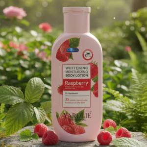 Yardlie Professional Raspberry Whitening & Moisturizing Body Lotion: Enhanced Hydration and Radiance Formula with Hyalur