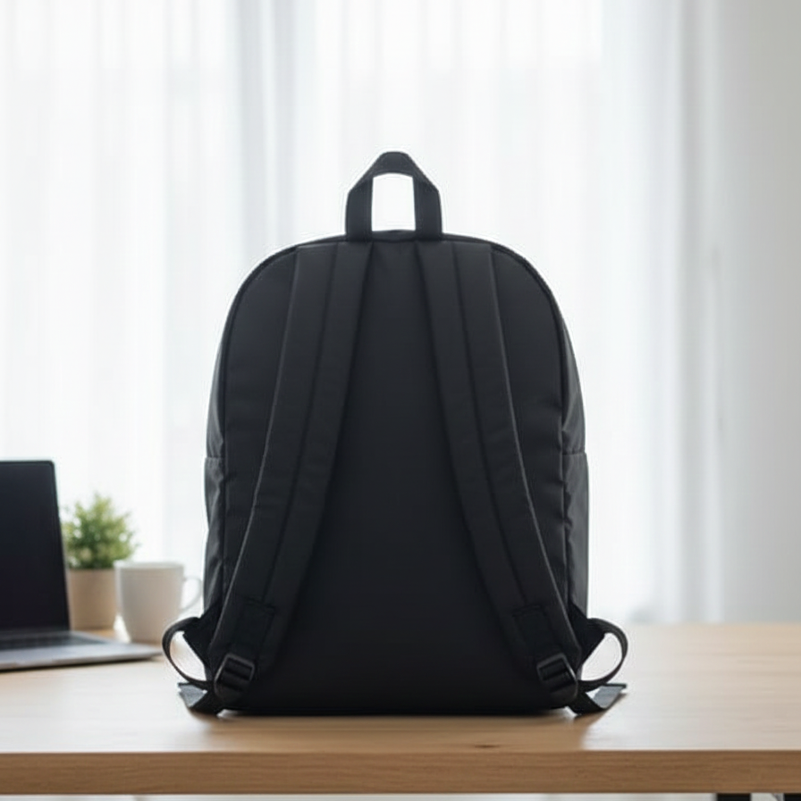 c250e530f547028a54ba2b71e7305bac HP Lightweight Water Resistant Laptop Backpack Black Durable Quality Reliable Utility Comfortable Carry Stylish Design - Image 2