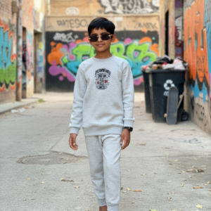 Winter Printed Tracksuits for Kids & Babies | Warm & Cozy Sweatshirt Set | Stylish Winter Clothes for Boys & Girls FOR B