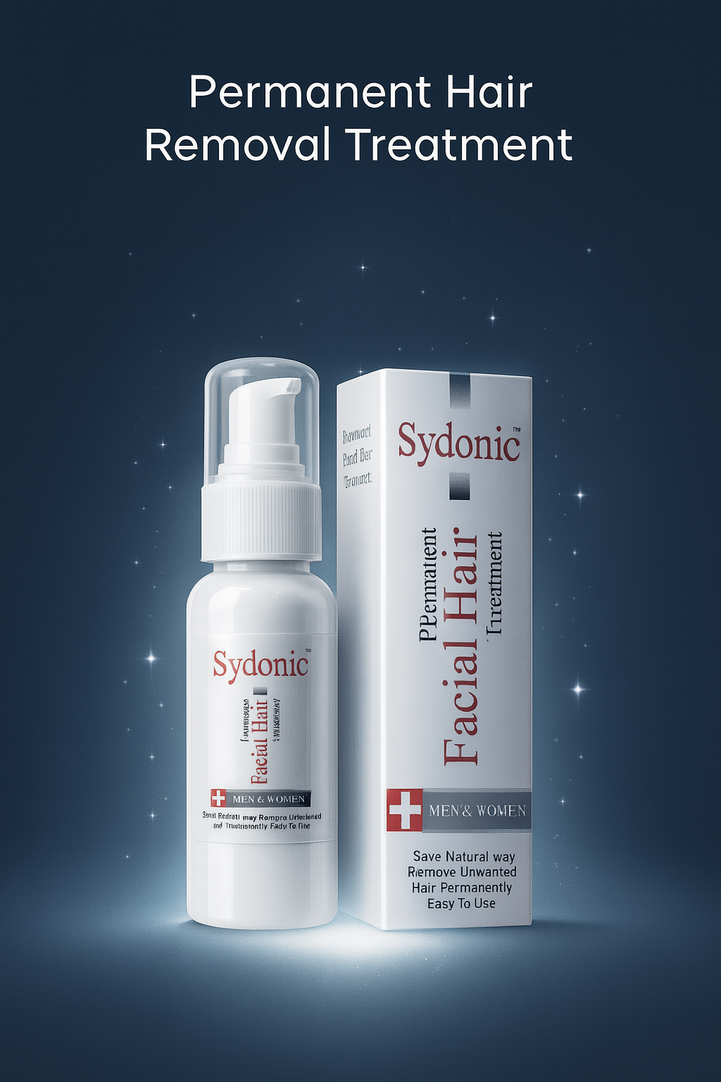 c5ffd567da98a295b810ff37090a19af Sydonic Permanent Facial Hair Treatment – 30ml for Men & Women - Image 2