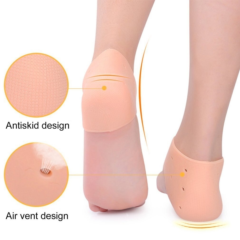 c6d952c3c9d02768d496fa02cd539c84 Half Heel Pain Anti-Crack Silicone Set – Unisex Anti-Crack Pain Relief - 01 Pair - Image 3