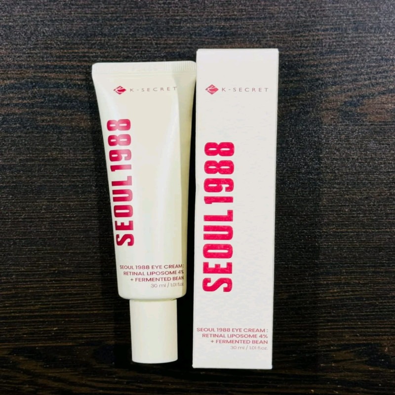 c70e86a5f7b13c7d9de5edcbbb863587 K Secret Seoul 1988 Eye Cream Providing Gentle Care Wrinkle Reduction Brightening Effect Hydrating Formula - 20g