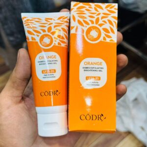 Orange Enzyme Exfoliating Gel – 100g | Brightening, Nourishing & Citrus Skincare For Radiant, Glowing, Healthy Skin 50ml