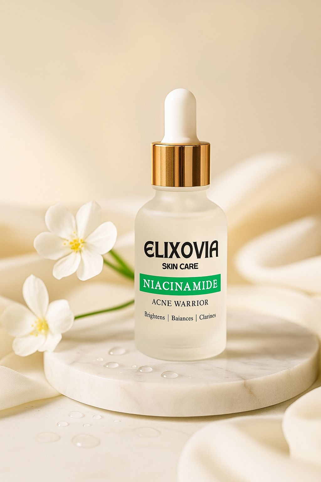 c8dd1f1c73df45e280ff2f6e2b8b875b Elixovia Niacinamide Plus Acne Warrior Serum – Brighten, Balance & Clarify (30ml) - Image 2