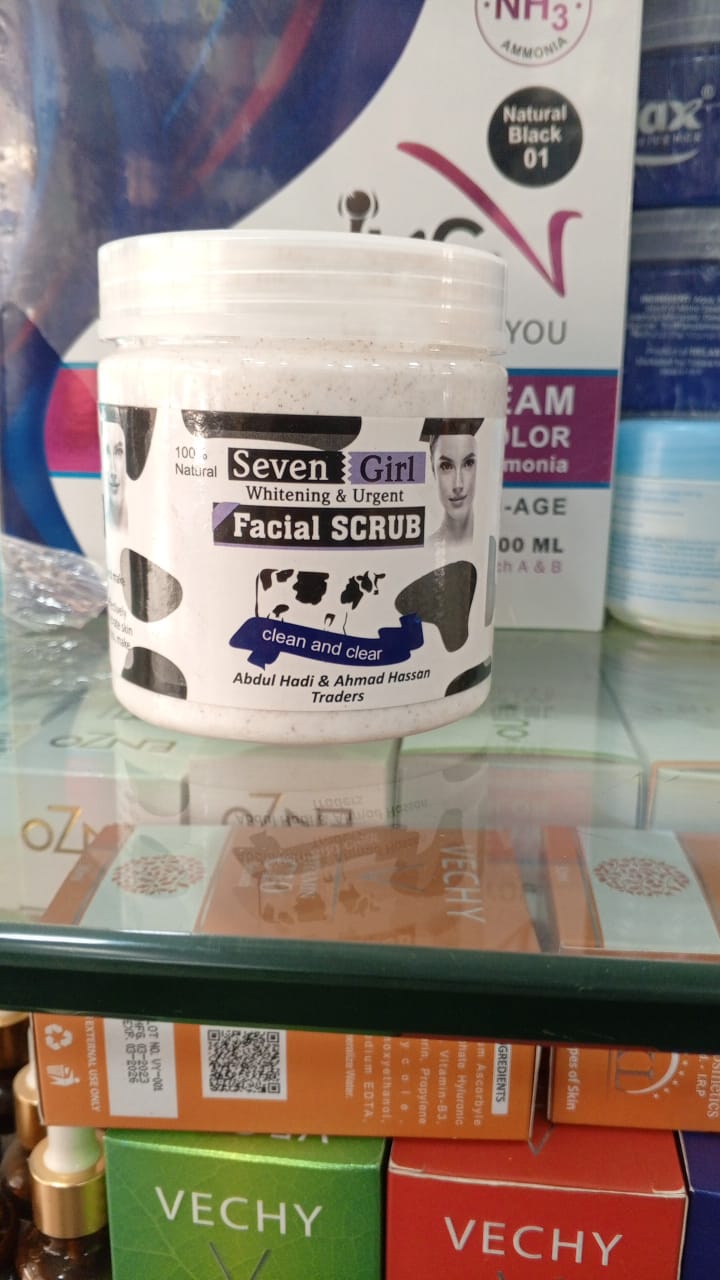 c9b20a09ca411ecc6b10d6f650fcb1bd Seven Girl Whitening & Facial Scrub – Big Size, Made in UK - Image 5