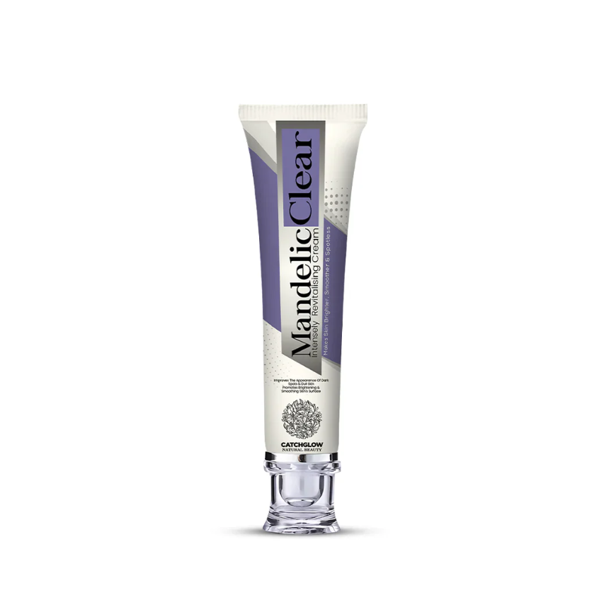 caa3dafbd4cf3175c5d8dab72457c573 Mandelic Acid Brightening Cream | 30ml | Dark Spot Remover | Even Tone | Glass Skin Glow | Gentle Exfoliator - Image 2
