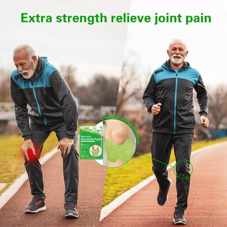 cb98b18210643a436f7fac9482abf957 Natural Herbal 12 Pcs Knee Pain Relief Patch, Non-Woven Comfortable Heating Pads For Joint, Muscle, And Arthritis Pain R - Image 4