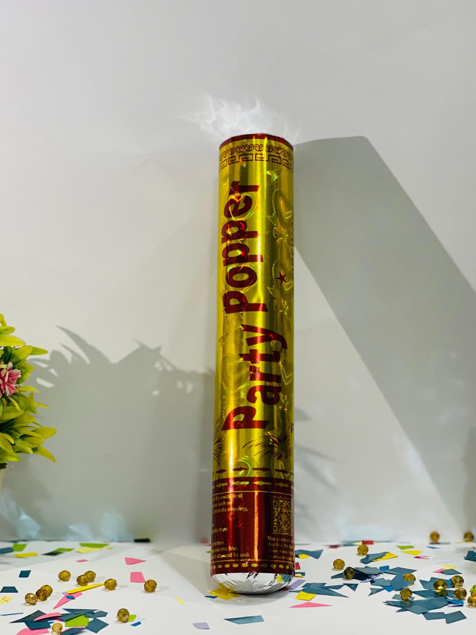 cbcd2ea22e70adc4378b3e4e529dca15 Birthday Party Popper | Rose Party Popper | 20 cm | Perfect for Birthdays, Anniversaries & New Year Celebrations (20CM) - Image 2