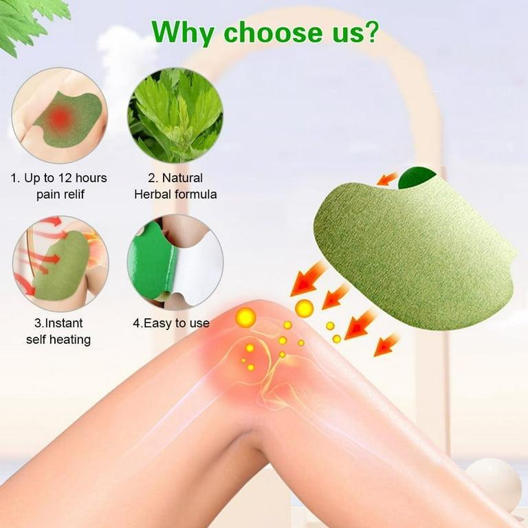 cc48bdd9833b602d2fb60aac9ad5114f Natural Herbal 12 Pcs Knee Pain Relief Patch, Non-Woven Comfortable Heating Pads For Joint, Muscle, And Arthritis Pain R - Image 3