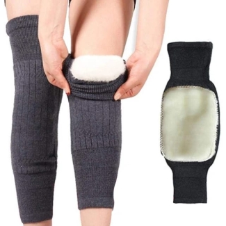 cd55a08687a41e0483c67d8c7742c81b Deluxe Thermal Knit Knee and Leg Warmers (1 Pair) | Essential Winter Protection & Joint Comfort for Women | Knee Warmer - Image 2