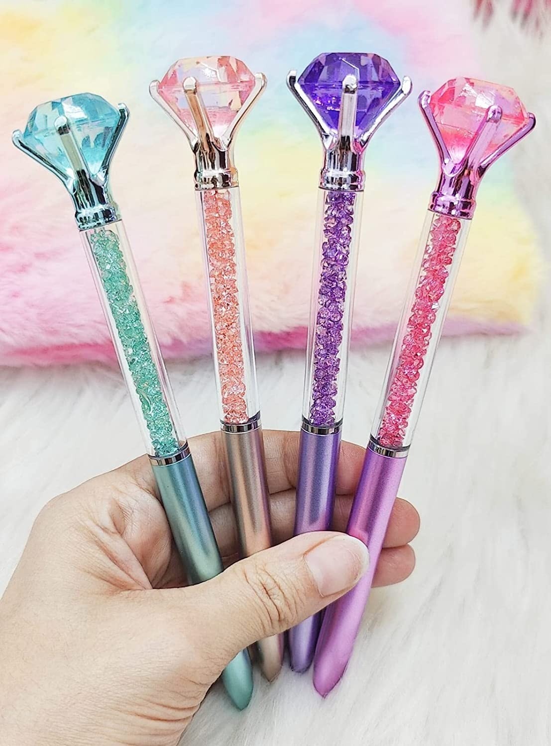 ce5e07de298698751c09e34e13078a65 Diamond Ballpoint Pens Elegant Design Smooth Writing Comfortable Grip Durable Build Perfect For Office School And Daily
