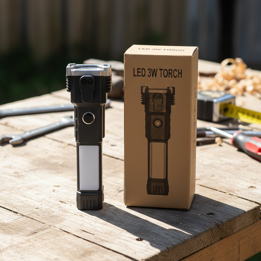 d1364d30717b4d3fcc134d81702b4781 Ultra-Bright LED Tactical Torch Flashlight: High-Powered, Rechargeable Handheld Light with Adjustable Zoom and Multiple