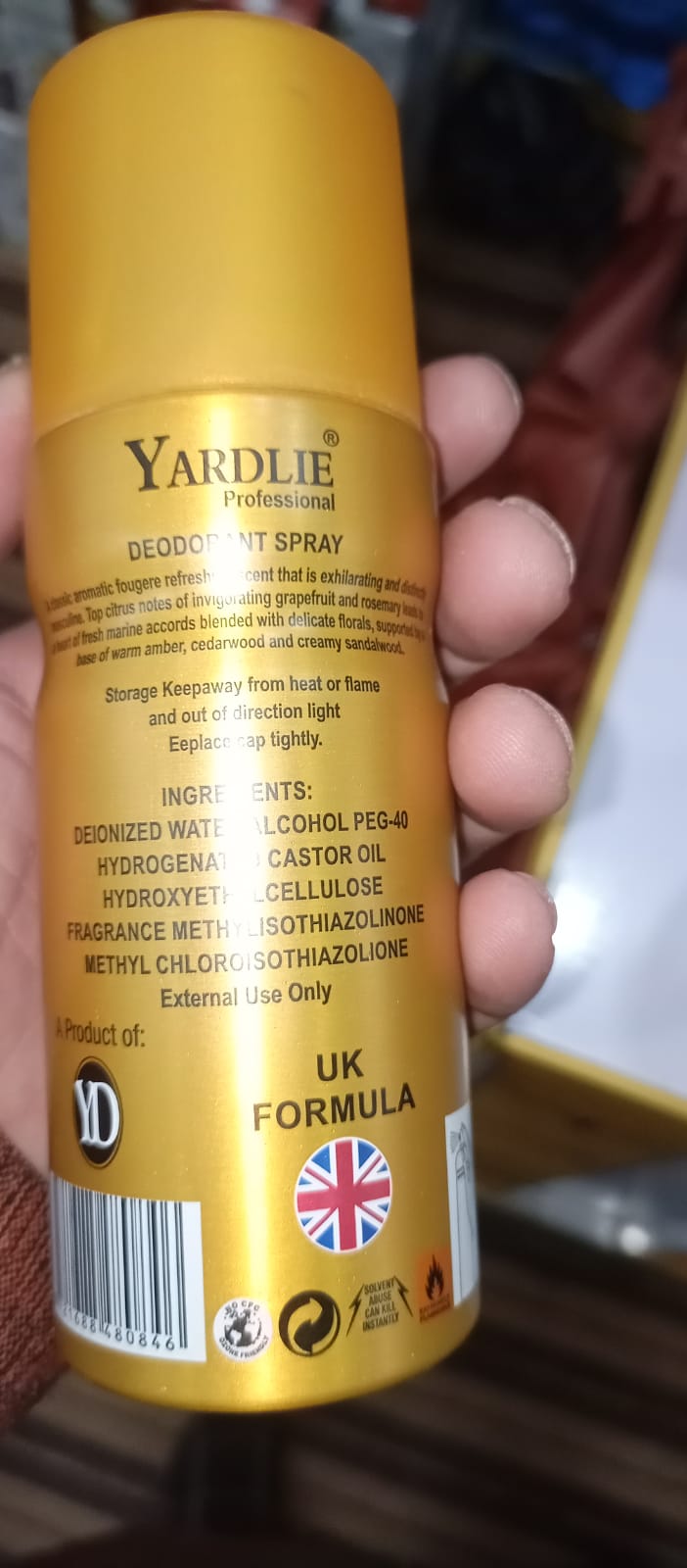 d215bb13dc7392e393f3363b227e5c9b Yardlie Professional 1 MILLIAN Perfume Body Spray (150ml): High-Impact, Long-Lasting Fragrance for Men
